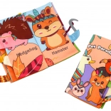 Mehko šelestenje Izobraževalna knjiga Gozdne živali