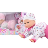 Plezajoči dojenček z zvoki