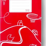 Šolski zvezek A5, črtni, 10 listov Svet