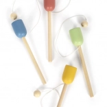 Mala lesena igra ujemi žogico small foot