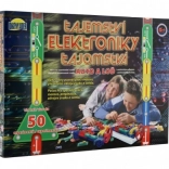 Skrivnosti elektronike – komplet avto in čoln, 50 poskusov