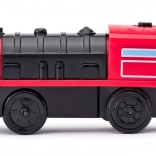 Rdeča lokomotiva na baterije