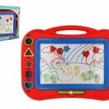 Magnetna risalna tabla z žigi, 43 × 30 cm