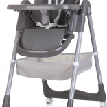 Jedilni stolček First Spoon v sivi barvi