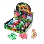 Antistresna žoga dinozaver z odprtinami