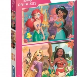 Clementoni puzzle Disney princese 2×20 koščkov