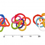 Barvni obročki za dojenčke