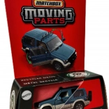 Matchbox Moving Parts Mitsubishi Pajero 1991 modri terenski avto