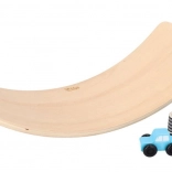 Uravnoteževalna deska z avtomobilčkom in nalepljeno cesto