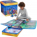 Zložljiva igralna podloga in shranjevalna škatla PAW Patrol The Mighty Movie – Mesto dogodivščin