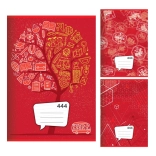 Zvezek A4 črtni, 40 listov