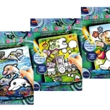 Čarobno slikanje z vodo - Veseli Vlak