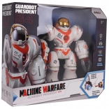 Večnamenski bel in oranžen daljinsko vodeni robot