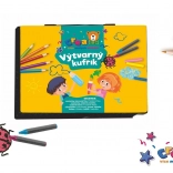 Kreativni set za slikanje v plastičnem kovčku