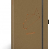 Notique notes strelec, črtast zvezek 13 × 21 cm