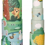 Piramida iz lončkov Safari