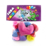 Napihljivi balončki v obliki srca, 7 kosov