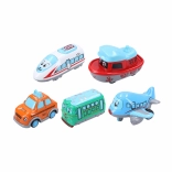 Kovinsko vozilo 6 cm na vzmetni pogon (pull-back)