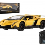 rc avto lamborghini 1:24 s svetlobnimi učinki, 2,4 ghz, rumeno