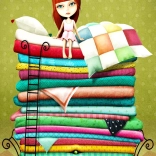 ENJOY sestavljanka Princesa na zrnu graha 1000 koščkov