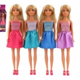 Punčka ANLILY z bleščečo obleko – 30 cm (mix)