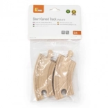 Lesene proge majhne zavoje združljive z Maxim - 4 kosi