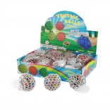 Antistresna žogica s polnilom iz kroglic