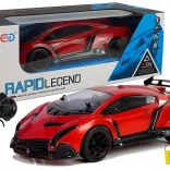 RC dirkalnik rdeč velikost 1:10