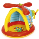 Nafukljiv helikopter FISHER-PRICE z žogicami