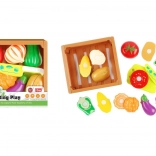 Zaboj s živili za otroško kuhinjico