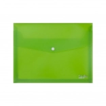 Prostorska mapa A4 z zapiranjem na gumb, zelena Opaline