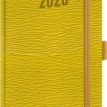 Žepni dnevnik Rivoli 2026 rumeno‑zelen 9 × 15,5 cm