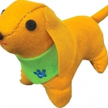 Filc komplet – rjav kužek za šivanje