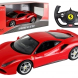 Daljinsko vodeni Ferrari 488 GTB rdeč