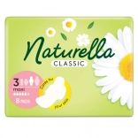 Naturella Classic higienski vložki Maxi, 8 kos