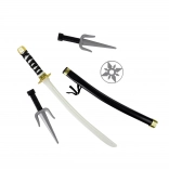 Ninja set z noži in metajočo zvezdo