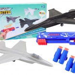 Dvofunkcijska modra pištola z izstreljevalnikom letal