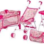 Komplet za punčke 3v1 CHIPOLINO TRIXY UNICORN