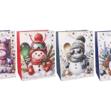 Darilna vrečka L 31 × 42 × 12 cm Božič