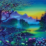 Norimpex diamantno slikanje Skrivnostni grad 30x40 cm