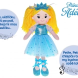 Punčka princesa Adelka 35 cm poje v češčini