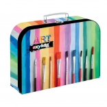 Laminatni kovček 34 cm za šolske in likovne potrebščine