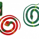 Elastična gumijasta kača 80 cm – igrača za otroke