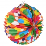 Papirnata laterna krogla 25 cm