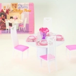 Glorie jedilni set za punčke