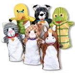 Ročne lutke – domače živali, komplet za otroke 2+