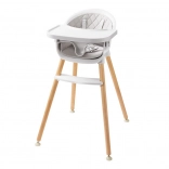 2Kids Toys otroški stolček za hranjenje siv