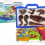 Konstruktorski komplet 3D DIY dinozavri