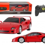 RC avto 1:24 FERRARI F40 rdeč