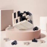 Lesena logična kocka – 3D miselni izziv za otroke in odrasle